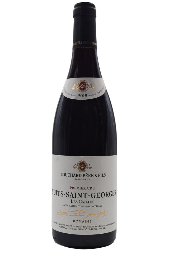 Bottle of Bouchard Pere & Fils Nuits-St-Georges 1er Cru Les Cailles 2018-Red Wine-Flatiron SF