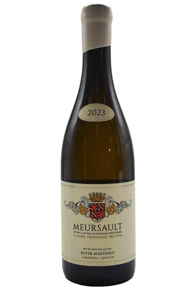 Bottle of Boyer-Martenot Meursault Cuvee Fernand Boyer 2023-White Wine-Flatiron SF