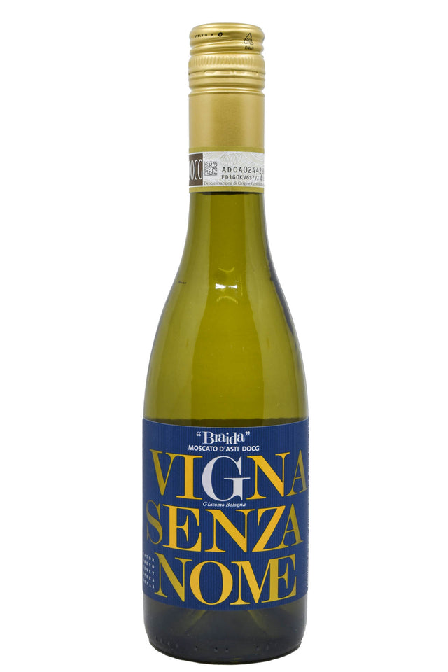 Bottle of Braida Moscato d'Asti Vigna Senza Nome 2023 (375ml)-Dessert Wine-Flatiron SF