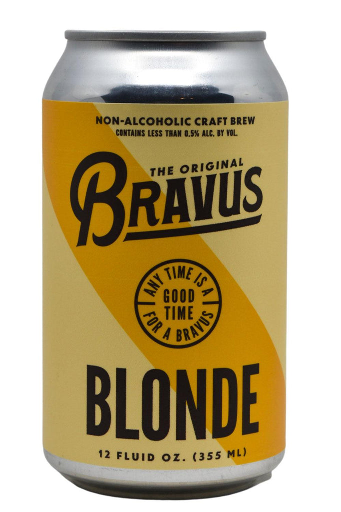 Bottle of Bravus Non-Alcoholic Beer Blonde Ale CAN (12oz)-Beer-Flatiron SF