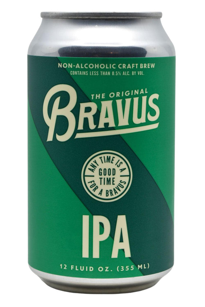 Bottle of Bravus Non-Alcoholic Beer IPA CAN (12oz)-Beer-Flatiron SF