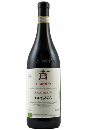 Bottle of Brezza Barolo Cannubi 2016-Red Wine-Flatiron SF