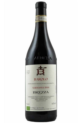 Bottle of Brezza Barolo Sarmassa 2016-Red Wine-Flatiron SF