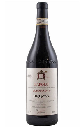 Bottle of Brezza Barolo Sarmassa 2019-Red Wine-Flatiron SF