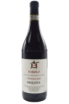 Bottle of Brezza Barolo Sarmassa 2021-Red Wine-Flatiron SF