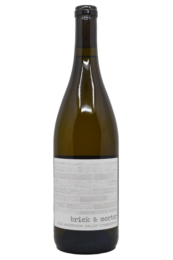 Bottle of Brick & Mortar Anderson Valley Chardonnay 2022-White Wine-Flatiron SF