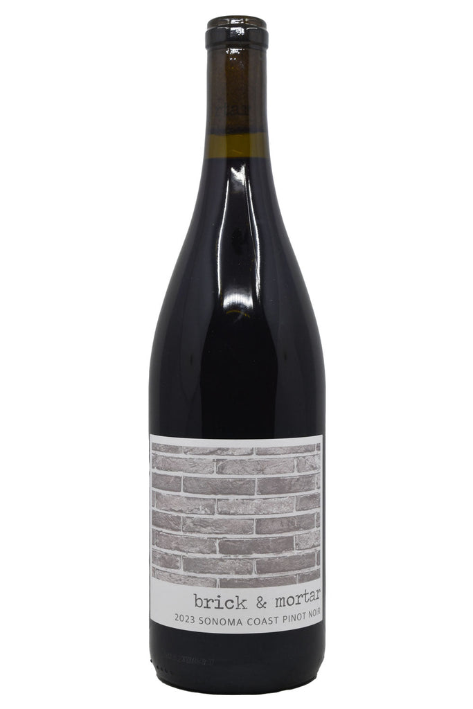 Bottle of Brick & Mortar Sonoma Coast Pinot Noir 2023-Red Wine-Flatiron SF