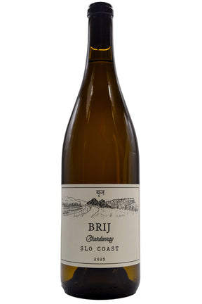 Bottle of Brij Wines SLO Coast Chardonnay 2025-White Wine-Flatiron SF