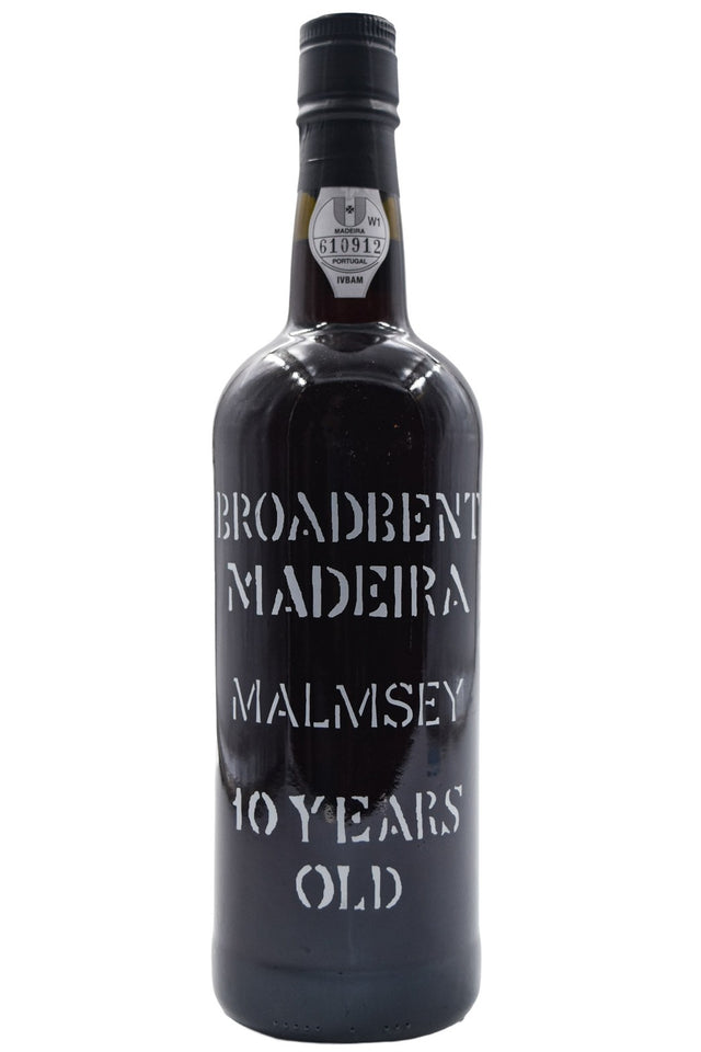 Bottle of Broadbent Madeira Malmsey 10yr-Fortified Wine-Flatiron SF