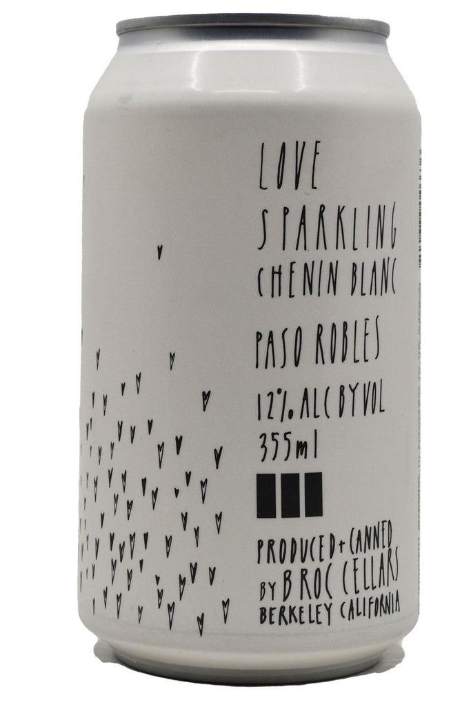 Bottle of Broc Cellars Love Sparkling CAN 2022 (12oz)-Sparkling Wine-Flatiron SF