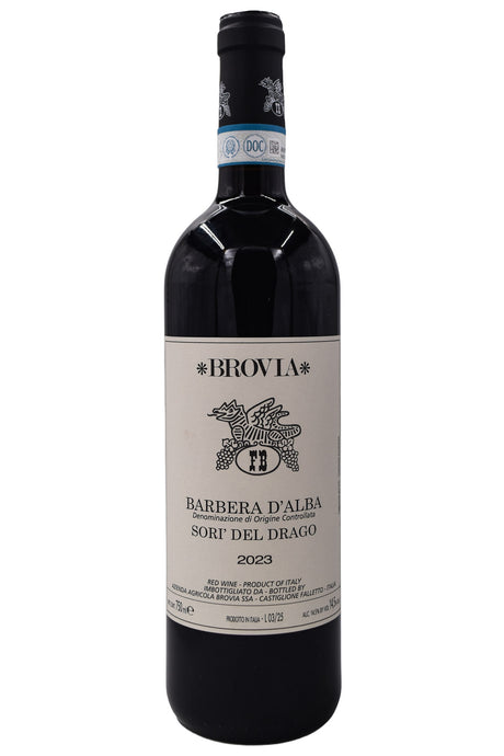 Bottle of Brovia Barbera d'Alba Sori del Drago 2023-Red Wine-Flatiron SF