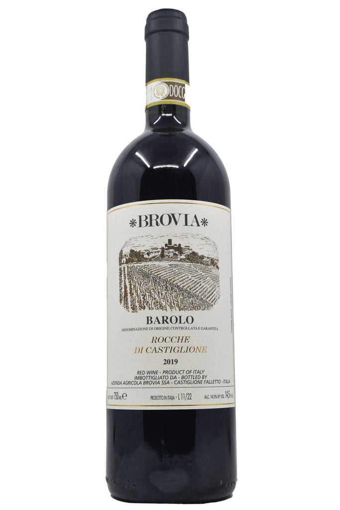 Bottle of Brovia Barolo Rocche di Castiglione 2019-Red Wine-Flatiron SF