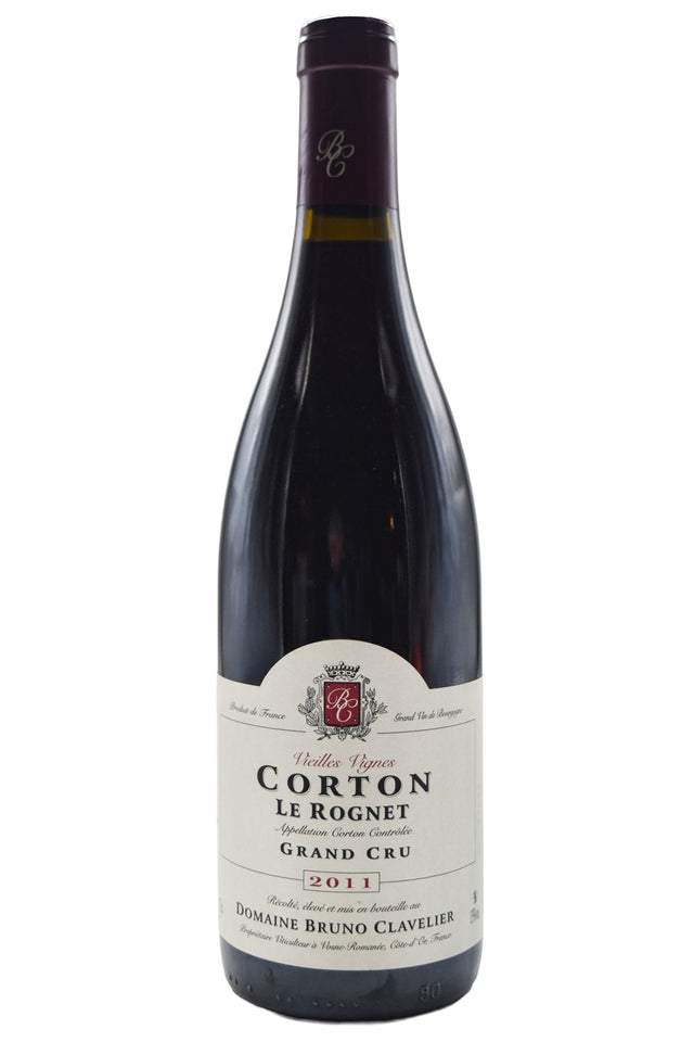 Bottle of Bruno Clavelier Corton-Rognet Vieilles Vignes 2011-Red Wine-Flatiron SF