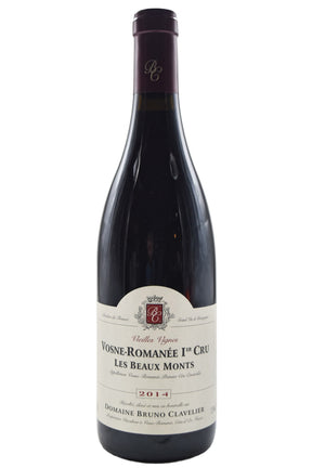 Bottle of Bruno Clavelier Vosne-Romanee 1er Cru Les Beaux Monts Vieilles Vignes 2014-Red Wine-Flatiron SF