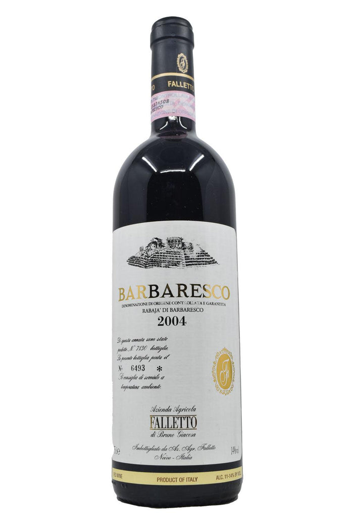 Bottle of Bruno Giacosa Barbaresco Rabaja 2004-Red Wine-Flatiron SF