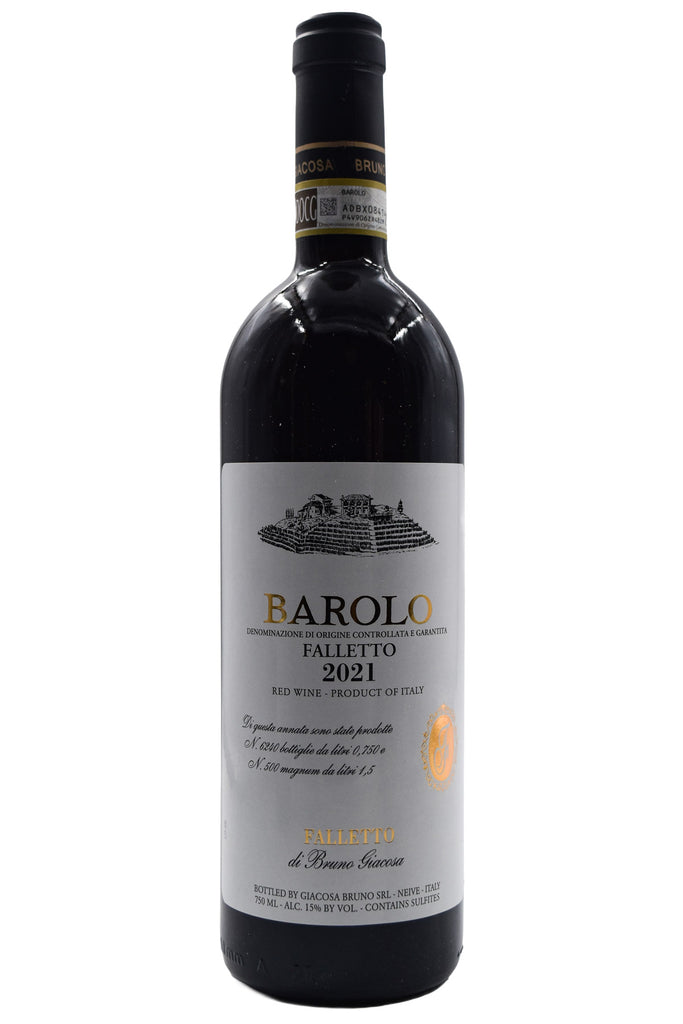 Bottle of Bruno Giacosa Barolo Falletto 2021-Red Wine-Flatiron SF