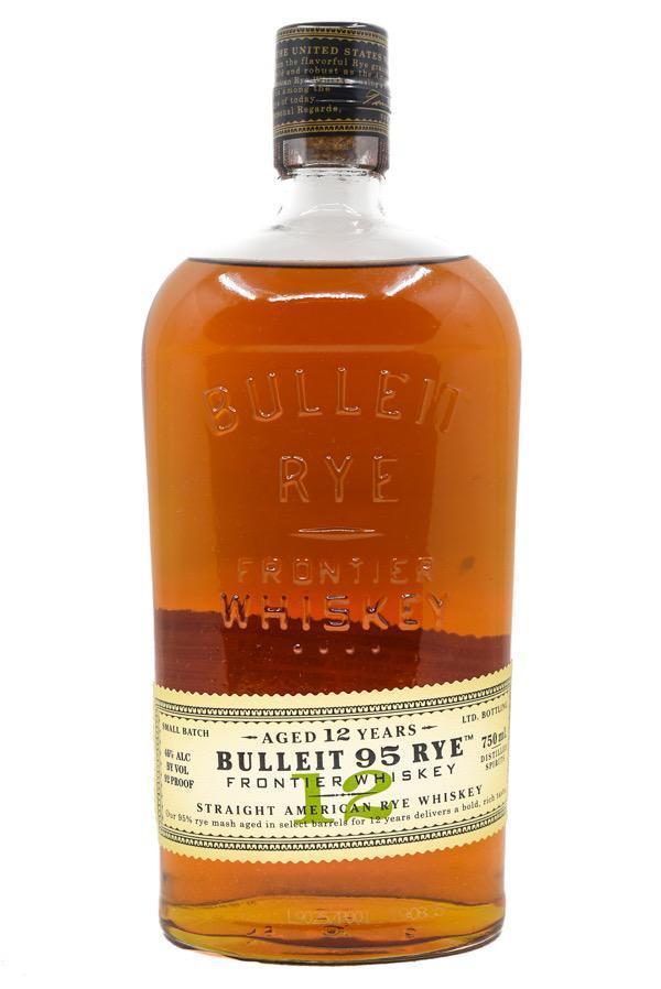 Bottle of Bulleit Rye 12 Year old-Spirits-Flatiron SF