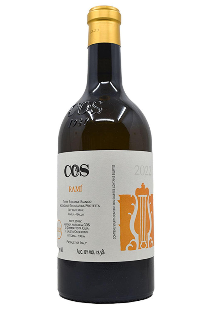 Bottle of COS Rami Bianco 2022-Orange Wine-Flatiron SF
