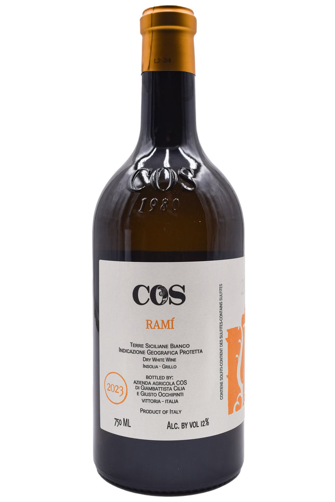 Bottle of COS Rami Bianco 2023-Orange Wine-Flatiron SF