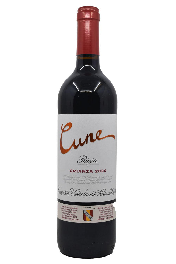 Bottle of CVNE Cune Rioja Crianza Tinto 2020-Red Wine-Flatiron SF