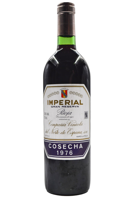 Bottle of CVNE (Cune) Rioja Gran Reserva Imperial 1976-Red Wine-Flatiron SF