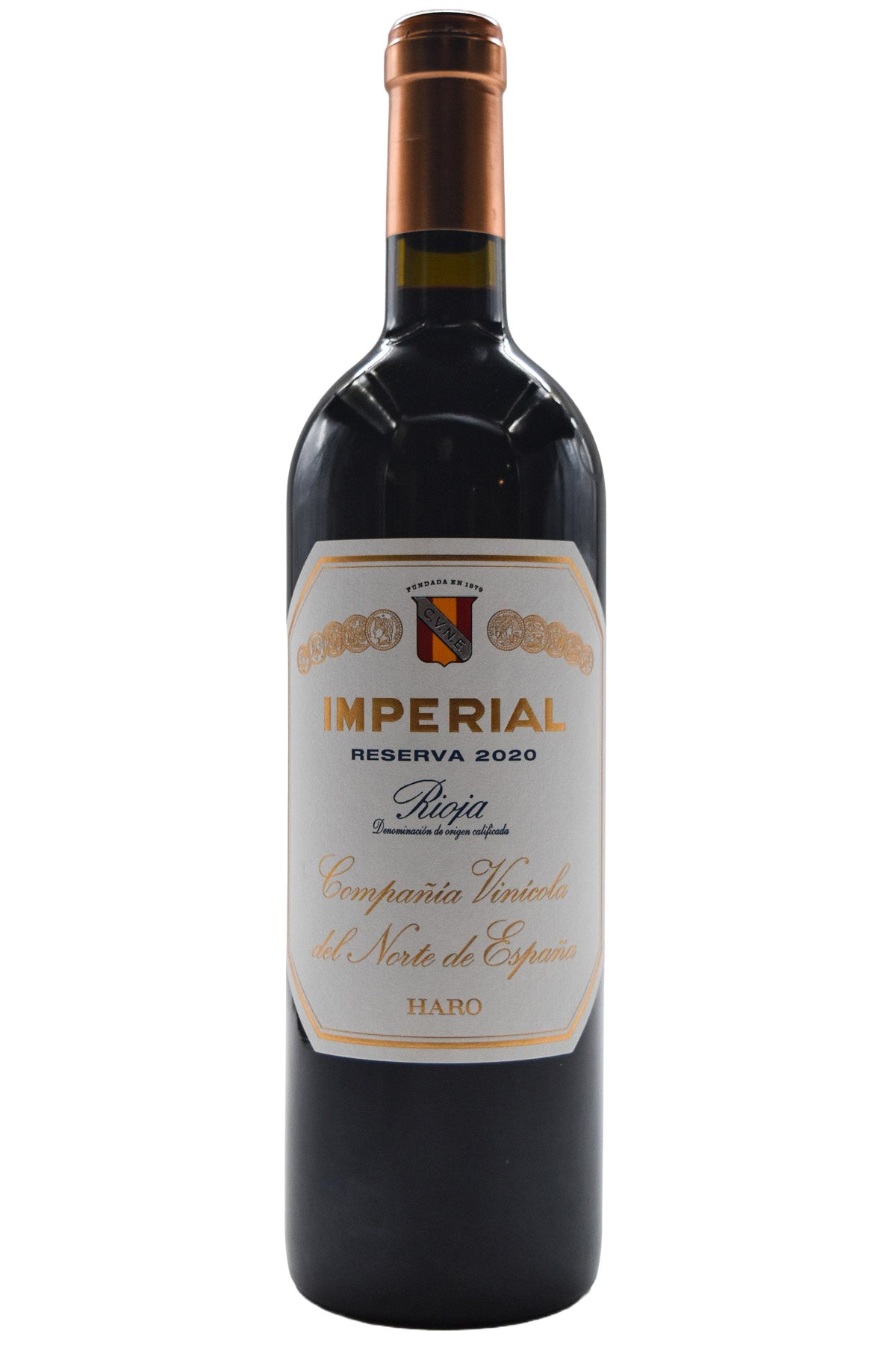 Bottle of CVNE Imperial Rioja Reserva 2020-Red Wine-Flatiron SF