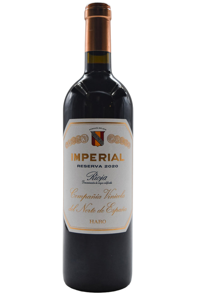 Bottle of CVNE Imperial Rioja Reserva 2020-Red Wine-Flatiron SF
