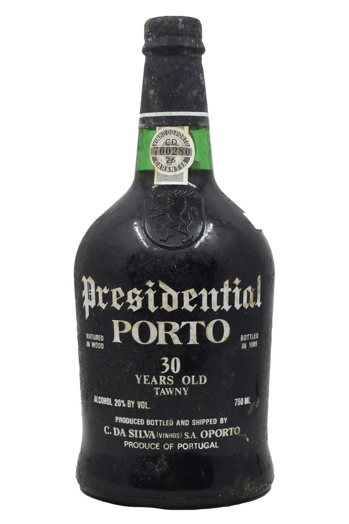 Bottle of C. da Silva Presidential 30 Years Old Tawny Porto [Bottled in 1989]-Fortified Wine-Flatiron SF