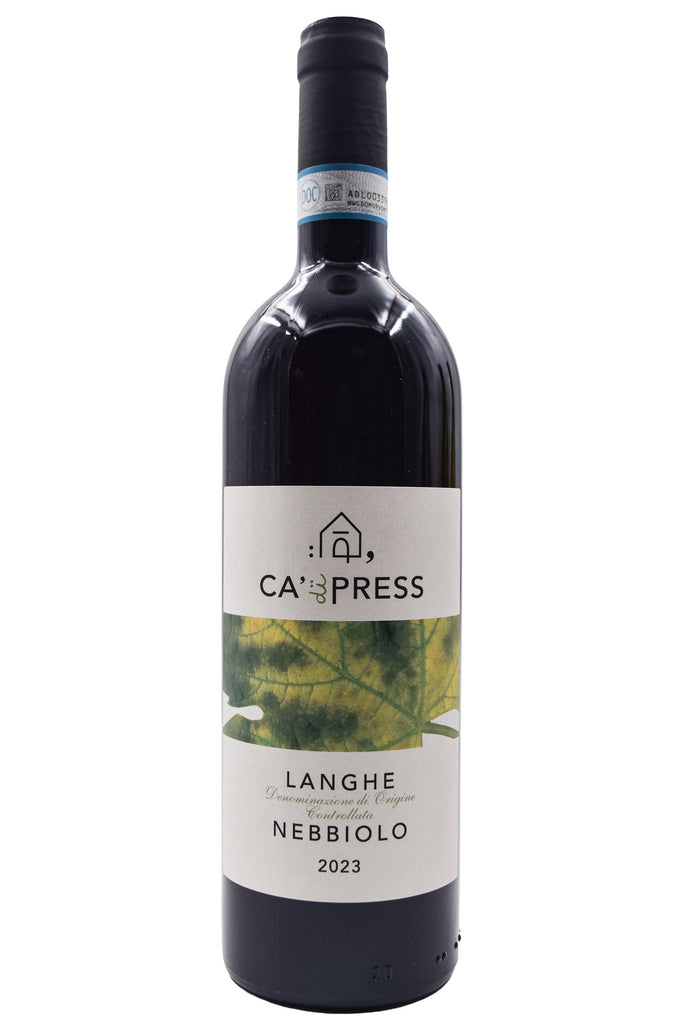 Bottle of Ca' di Press Langhe Nebbiolo 2023-Red Wine-Flatiron SF