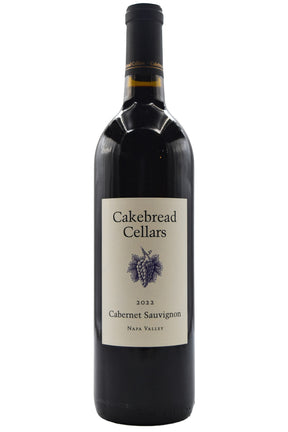 Bottle of Cakebread Cellars Napa Valley Cabernet Sauvignon 2022-Red Wine-Flatiron SF