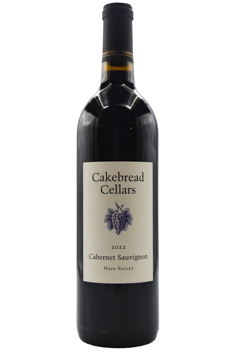 Bottle of Cakebread Cellars Napa Valley Cabernet Sauvignon 2022-Red Wine-Flatiron SF