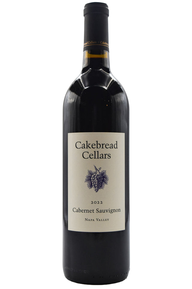 Bottle of Cakebread Cellars Napa Valley Cabernet Sauvignon 2022-Red Wine-Flatiron SF