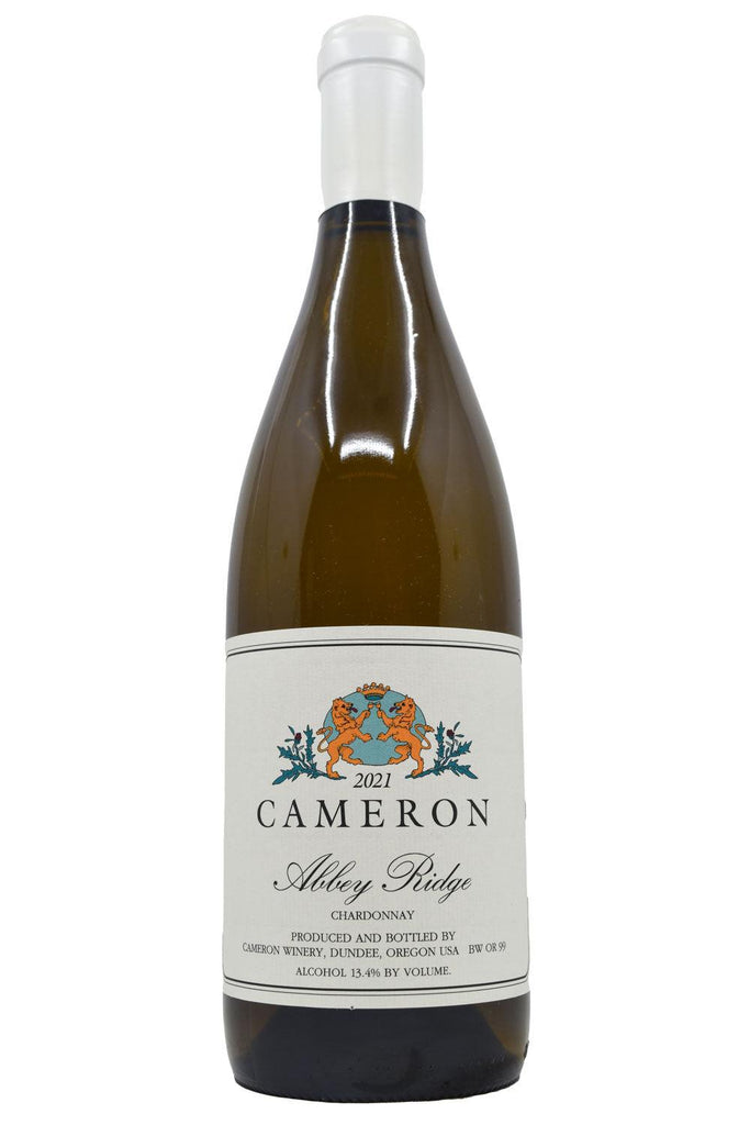 Bottle of Cameron Winery Dundee Hills Chardonnay Abbey Ridge 2021-White Wine-Flatiron SF