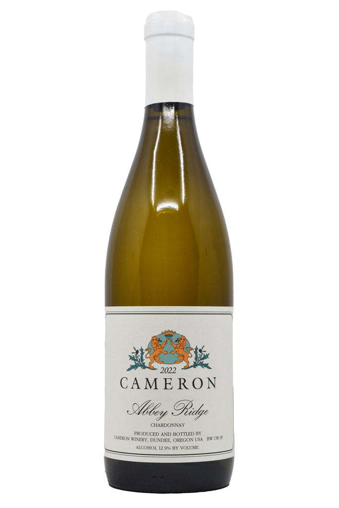 Bottle of Cameron Winery Dundee Hills Chardonnay Abbey Ridge 2022-White Wine-Flatiron SF