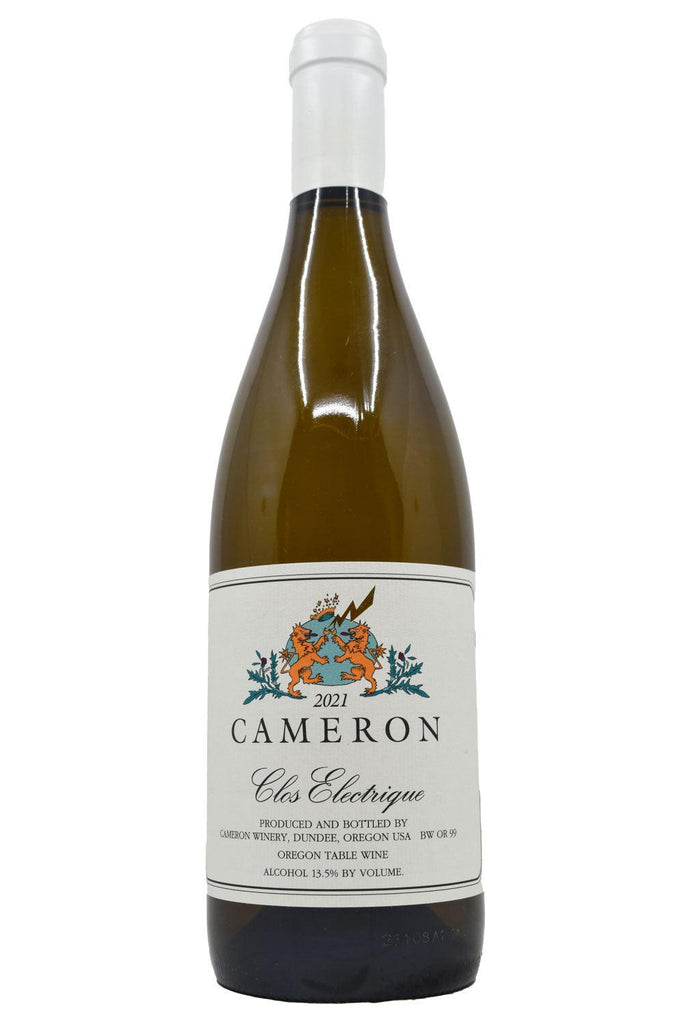 Bottle of Cameron Winery Dundee Hills Chardonnay Clos Electrique Blanc 2021-White Wine-Flatiron SF