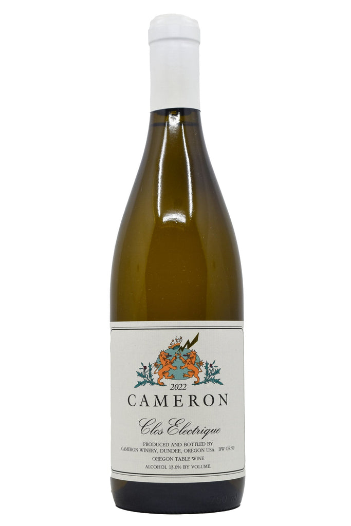 Bottle of Cameron Winery Dundee Hills Chardonnay Clos Electrique Blanc 2022-White Wine-Flatiron SF