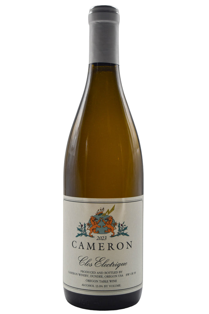 Bottle of Cameron Winery Dundee Hills Chardonnay Clos Electrique Blanc 2023-White Wine-Flatiron SF
