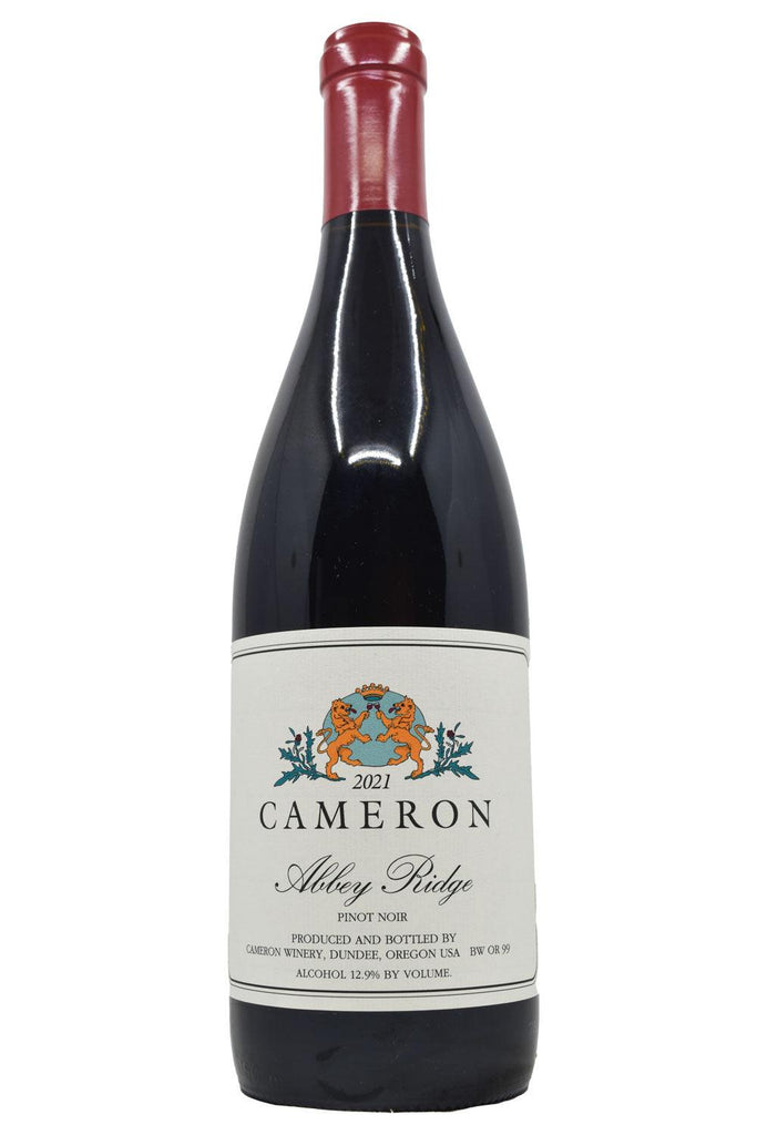 Bottle of Cameron Winery Dundee Hills Pinot Noir Abbey Ridge 2021-Red Wine-Flatiron SF