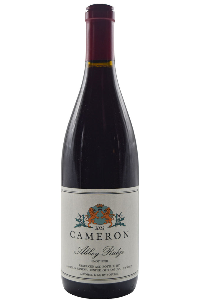 Bottle of Cameron Winery Dundee Hills Pinot Noir Abbey Ridge 2023-Red Wine-Flatiron SF