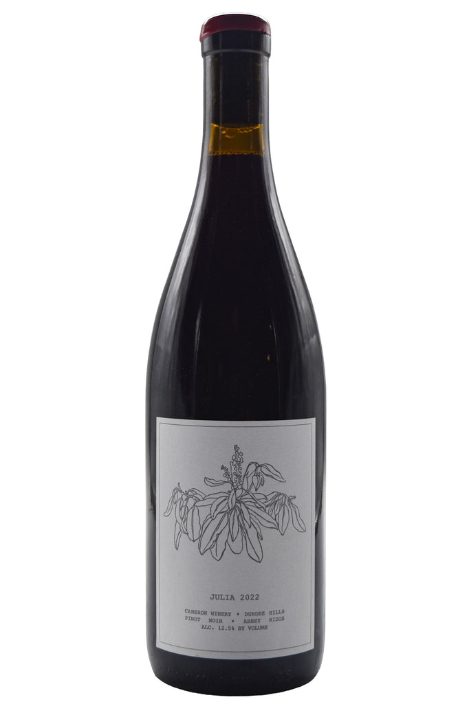 Bottle of Cameron Winery Dundee Hills Pinot Noir Julia 2022-Red Wine-Flatiron SF