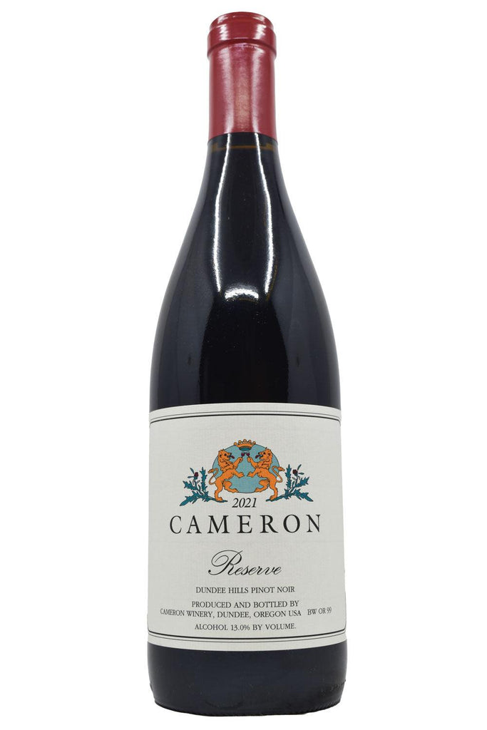 Bottle of Cameron Winery Dundee Hills Pinot Noir Reserve 2021-Red Wine-Flatiron SF