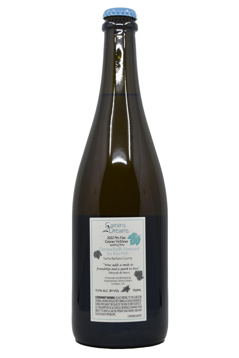 Bottle of Camins 2 Dreams Pet-Nat Gruner Veltliner 2022-Sparkling Wine-Flatiron SF
