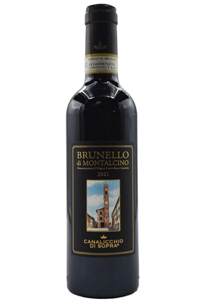 Bottle of Canalicchio di Sopra Brunello di Montalcino 2021 (375ml)-Red Wine-Flatiron SF
