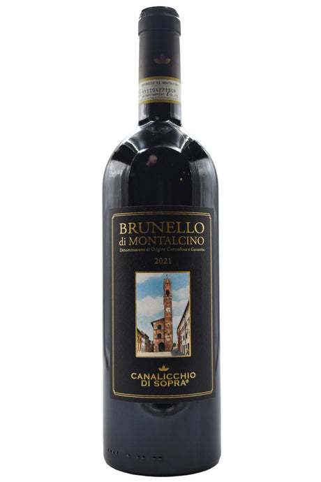 Bottle of Canalicchio di Sopra Brunello di Montalcino 2021-Red Wine-Flatiron SF
