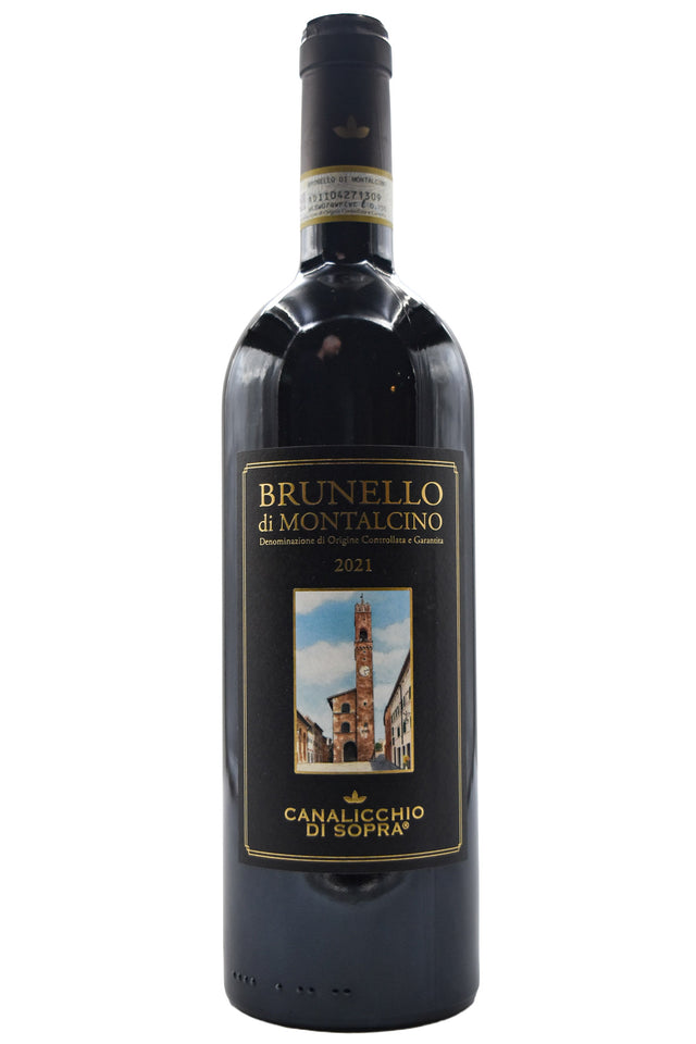Bottle of Canalicchio di Sopra Brunello di Montalcino 2021-Red Wine-Flatiron SF