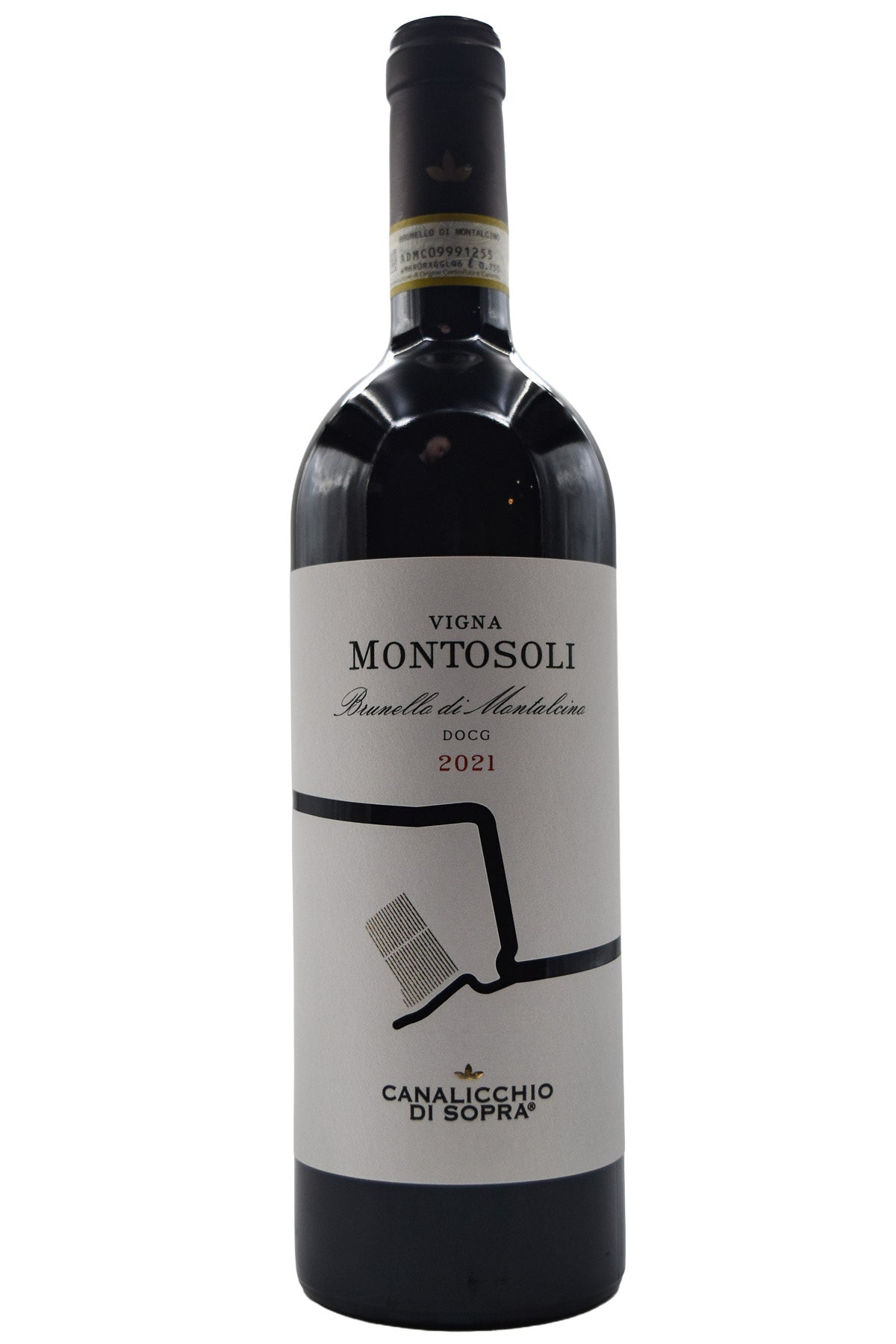 Bottle of Canalicchio di Sopra Brunello di Montalcino Vigna Montosoli 2021-Red Wine-Flatiron SF