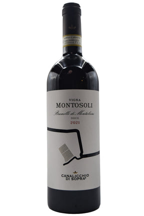 Bottle of Canalicchio di Sopra Brunello di Montalcino Vigna Montosoli 2021-Red Wine-Flatiron SF