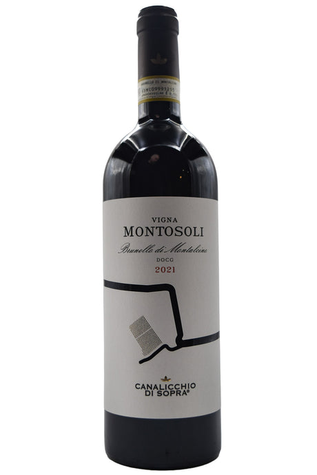 Bottle of Canalicchio di Sopra Brunello di Montalcino Vigna Montosoli 2021-Red Wine-Flatiron SF