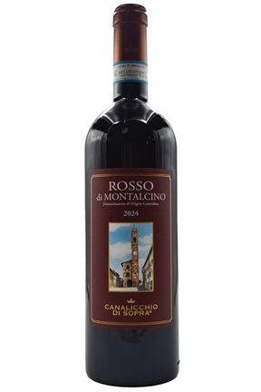 Bottle of Canalicchio di Sopra Rosso di Montalcino 2024-Red Wine-Flatiron SF