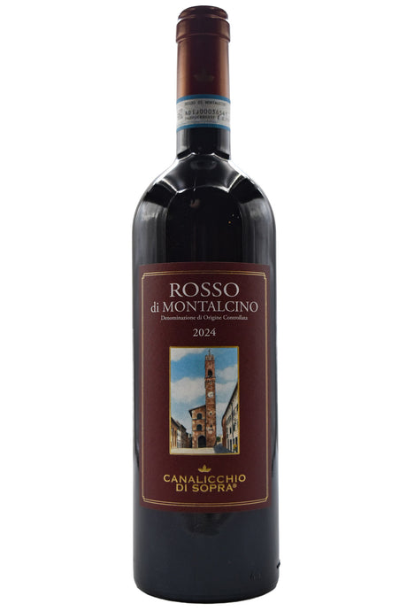 Bottle of Canalicchio di Sopra Rosso di Montalcino 2024-Red Wine-Flatiron SF